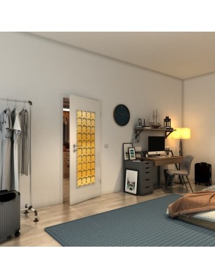 Lichtausschnitt - Fineprint Model 033 Gold auf Grauglas