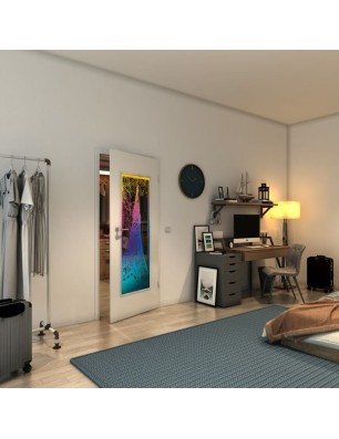 Lichtausschnitt - Fineprint Model 132 Verlauf auf Grauglas