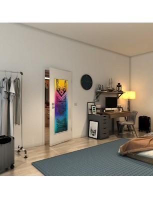 Lichtausschnitt - Fineprint Model 156 Verlauf auf Grauglas