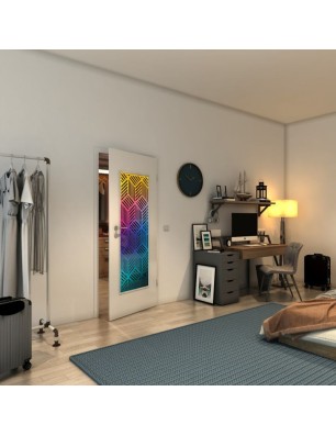 Lichtausschnitt - Fineprint Model 179 Verlauf auf Grauglas