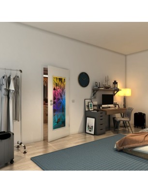 Lichtausschnitt - Fineprint Model 184 Verlauf auf Grauglas