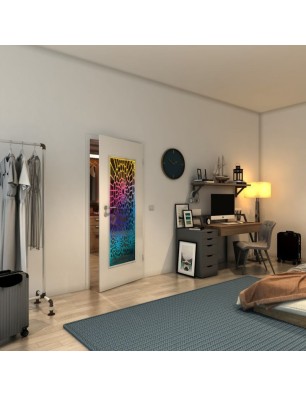 Lichtausschnitt - Fineprint Model 188 Verlauf auf Grauglas