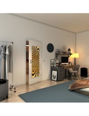 Lichtausschnitt - Fineprint Model 189 Gold auf Grauglas