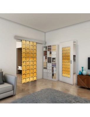 Lichtausschnitt - Fineprint Model 033 Gold auf Grauglas