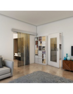 Lichtausschnitt - Fineprint Model 052 Gold auf Grauglas