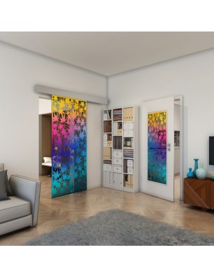 Lichtausschnitt - Fineprint Model 192 Verlauf auf Grauglas