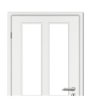 Türblatt STILE KL4/2 Weisslack RAL 9016 - kleine Rundkante