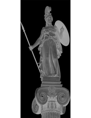 Ganzglastür Athena Gelasert Auf Klarglas