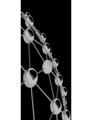 Ganzglastür Network Gelasert Auf Klarglas