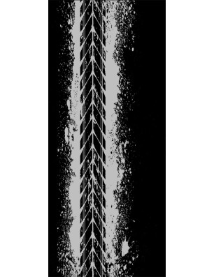 Ganzglastür Abdruck Gelasert Auf Klarglas