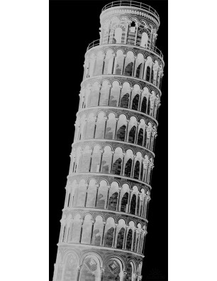 Ganzglastür Pisa Gelasert Auf Grauglas