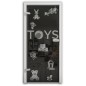 Ganzglastür Toys Gelasert Auf Grauglas Ganzglastür Toys Gelasert Auf Grauglas