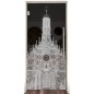 Pendeltür Frauenkirche Gelasert Auf Grauglas Pendeltür Frauenkirche Gelasert Auf Grauglas