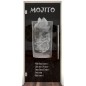Pendeltür Mojito Gelasert Auf Grauglas Pendeltür Mojito Gelasert Auf Grauglas