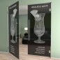 Pendeltür Pina Colada Gelasert Auf Grauglas Pendeltür Pina Colada Gelasert Auf Grauglas