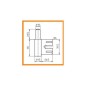 Rahment. für Stahlzarge STUDIO (2tlg) Rahment. für Stahlzarge STUDIO (2tlg)