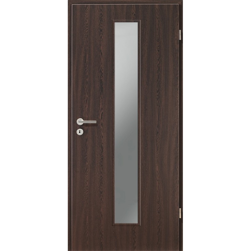 Holztüren - Türblatt CPL - Wenge mit Lichtausschnitt LA-1 Holztüren - Türblatt CPL - Wenge mit Lichtausschnitt LA-1