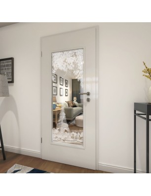 Lichtausschnitt Eifelturm 2 Gelasert Auf Klarglas