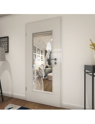 Lichtausschnitt Freiheitsstatue Gelasert Auf Klarglas