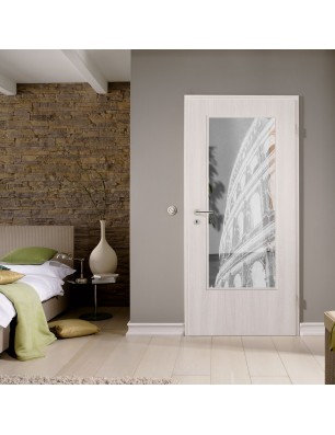 Lichtausschnitt Kolosseum Gelasert Auf Klarglas