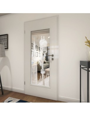 Lichtausschnitt Big Ben Gelasert Auf Klarglas