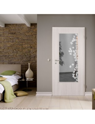 Lichtausschnitt Kaffeebohnen III Gelasert Auf Klarglas