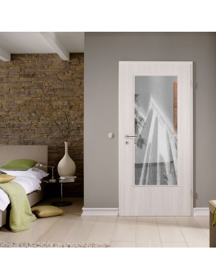 Lichtausschnitt Bank Gelasert Auf Klarglas