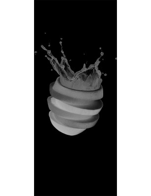 Lichtausschnitt Fruits 6 Gelasert Auf Klarglas