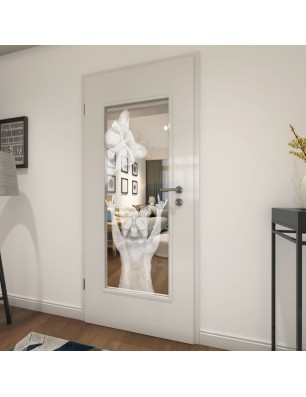 Lichtausschnitt Waschbären Gelasert Auf Klarglas