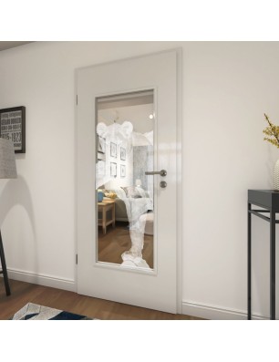 Lichtausschnitt Löwin Gelasert Auf Klarglas