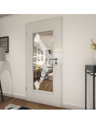 Lichtausschnitt Sushi Gelasert Auf Klarglas