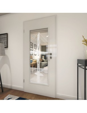 Lichtausschnitt Golden Gate Gelasert Auf Klarglas