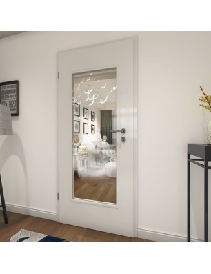 Lichtausschnitt Spukhaus Gelasert Auf Klarglas