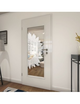 Lichtausschnitt Sonnenblume Gelasert Auf Klarglas