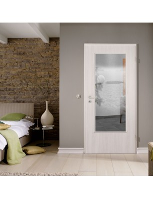 Lichtausschnitt Golf Gelasert Auf Klarglas