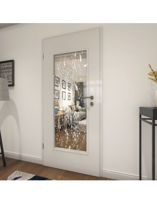 Lichtausschnitt Abstrakt Gelasert Auf Klarglas