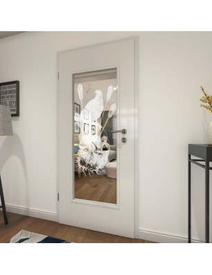 Lichtausschnitt Skull 2 Gelasert Auf Klarglas