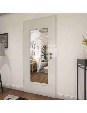 Lichtausschnitt Blätter 2 Gelasert Auf Klarglas