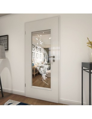 Lichtausschnitt Kompass Gelasert Auf Klarglas