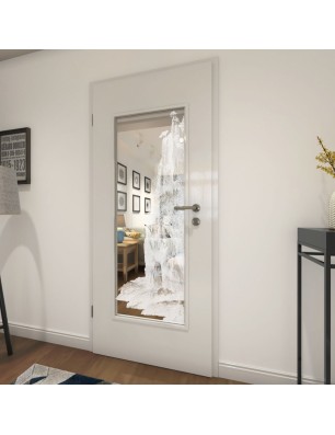 Lichtausschnitt Landscape Gelasert Auf Klarglas