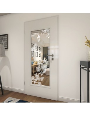 Lichtausschnitt Streetlamp Gelasert Auf Klarglas