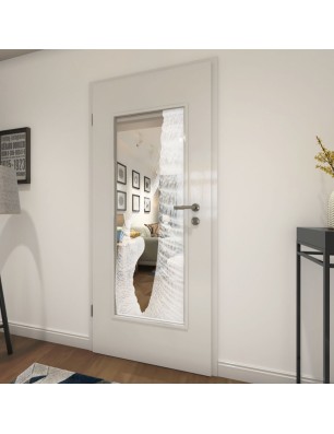 Lichtausschnitt Rüssel Gelasert Auf Klarglas