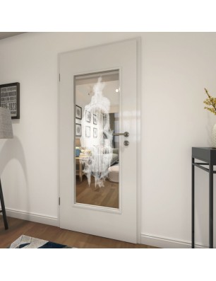 Lichtausschnitt Uhr Gelasert Auf Klarglas