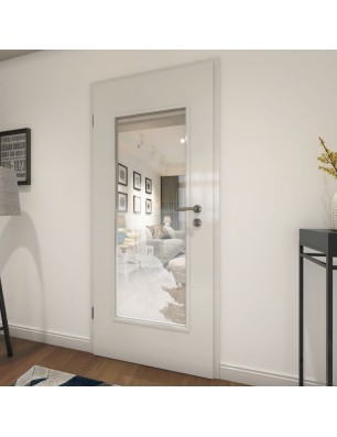 Lichtausschnitt Leuchtturm 3 Gelasert Auf Klarglas