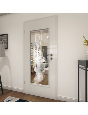 Lichtausschnitt Kaffee Gelasert Auf Klarglas