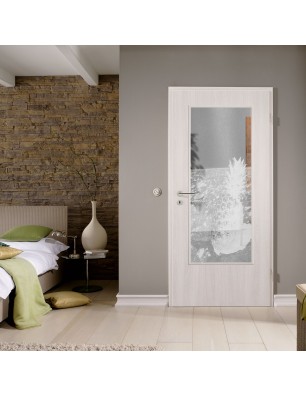 Lichtausschnitt Ananas Gelasert Auf Klarglas