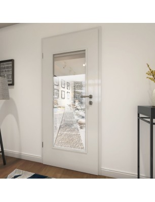 Lichtausschnitt Steg Gelasert Auf Klarglas