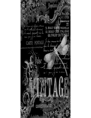 Lichtausschnitt Vintage Gelasert Auf Klarglas