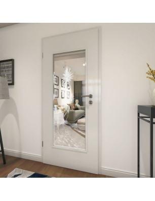 Lichtausschnitt Palmen Gelasert Auf Klarglas