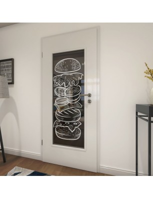 Lichtausschnitt Hamburger Gelasert Auf Grauglas